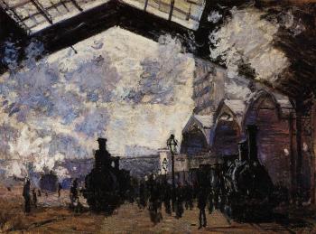 Claude Oscar Monet : The Saint-Lazare Station
